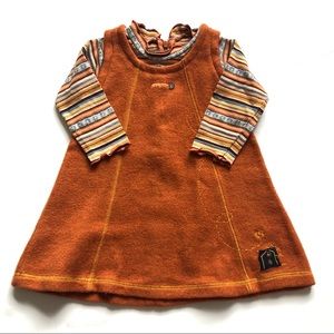 Confetti jumper dress